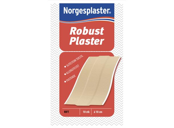 Norgesplaster Robust Plaster, Tekstil 60 x 100 mm. 10 stk pr eske (enhet).